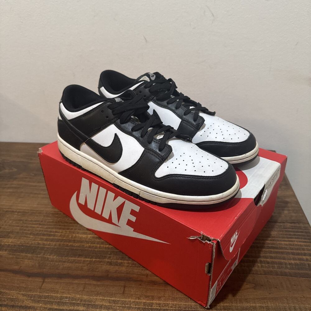 Nike Dunk Low Panda Casual Sneaker Streetwear Shoes DD1391-100 Men's Size 11